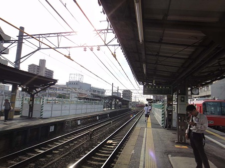 新安城駅構内全景