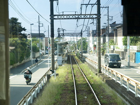 江ノ電車窓(藤沢駅→石上駅)3
