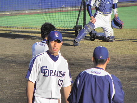 034　あ、剛裕も孝介に挨拶に来ました