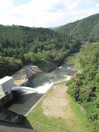 羽布ダムより巴川 羽布ダムより巴川