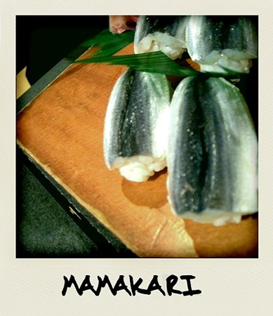 The sushi nemed MAMAKARI