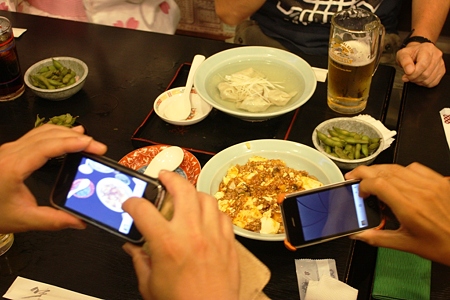 西千葉「中華料理 和食 ふさ元」 iPhone率が高い!