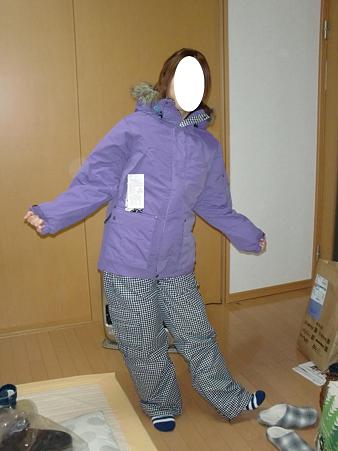 奥さんのウェア