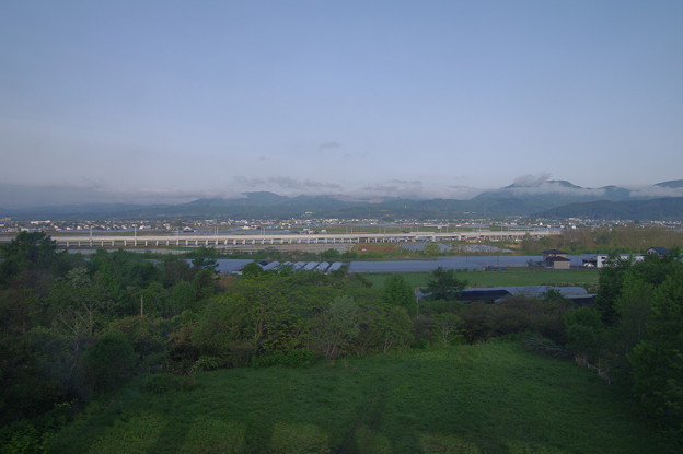 Photos: s7242_車窓_北海道新幹線高架