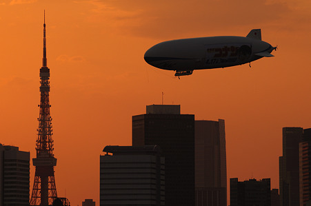 Tokyo Tower & Zeppelin NT