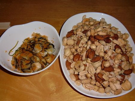 2011.10.1 晩酌肴1 2011.10.1 晩酌肴1