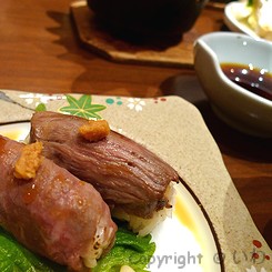 牛肉炙り寿司 P1080574