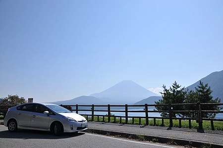 本栖湖にて1